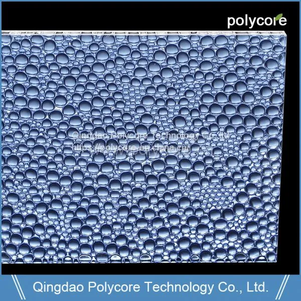 Light Transmission Waterproof Fireproof PC Honeycomb Composite Panel photo-4