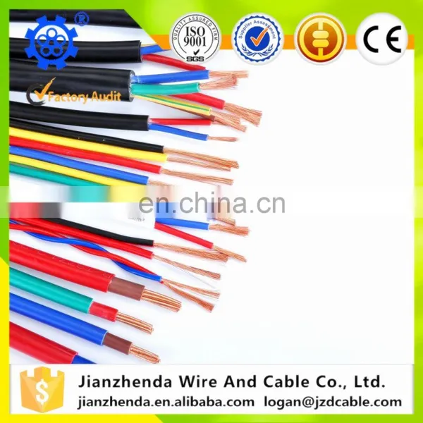 Wholesale Single Type Copper Core 1.5 mm 2.5 mm 4 mm 6 mm Electrical Wire photo-3