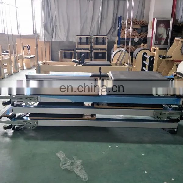 New Product Folding Pilates Reformer Of Aluminium Reformer Cheap With High Quality Reformer Pilates Aluminium Equipment SRP02 photo-5