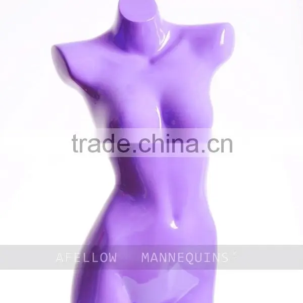Garments Display Half-length Female Mannequin on Sale