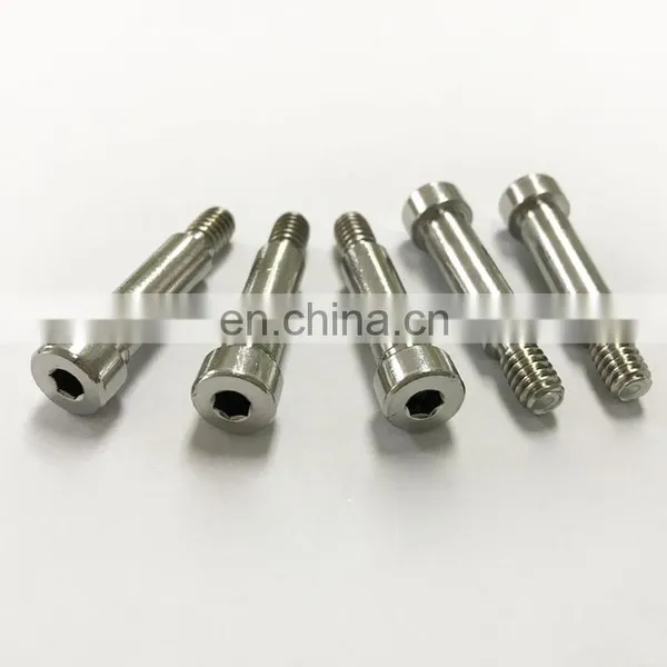 Grade 10.9 12.9 Hex Flat Head Hex Socket Shoulder Bolt Cup Head Allen Bolt for Hydraulic Engineering photo-2
