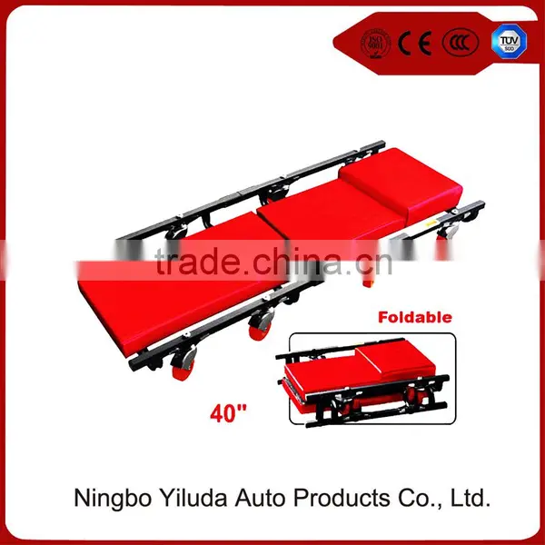 35" Height Adjustable Auto Repair Creeper photo-3