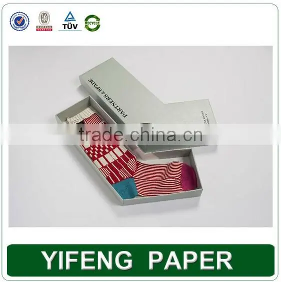 New Design Luxury Cardboard Sock Packaging Gift Box photo-2