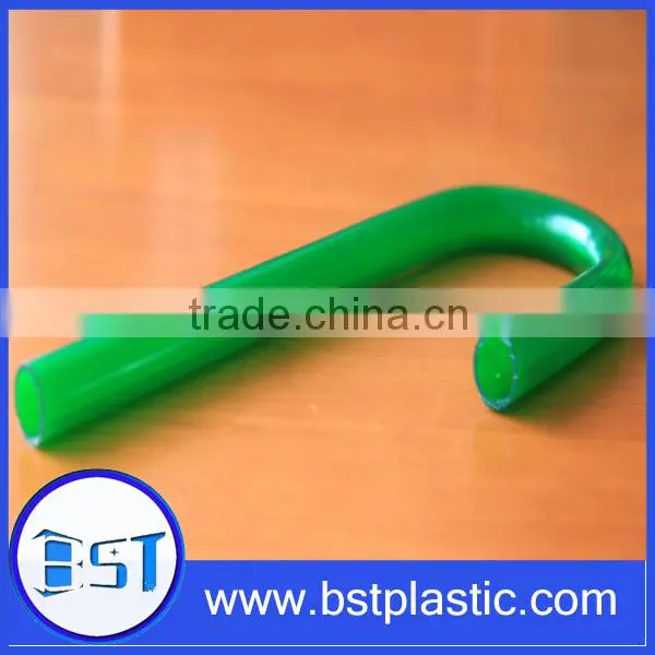 Custom-made Factory Price Black S Shaped PVC Curved Tube photo-2