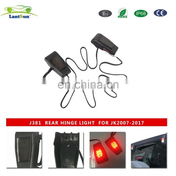 J381 Led Brake Light ABS Material for Jeep for Wrangler jl photo-2