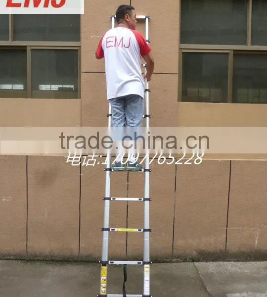 TELESCOPIC 3.2m ALUMINIUM DIY FOLDABLE EXTENDABLE BULIDERS MULTI PURPOSE LADDER photo-4