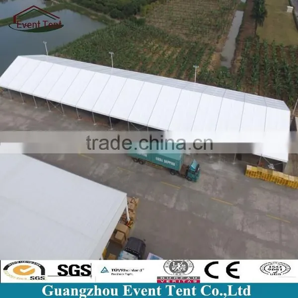 Waterproof Anti-uv Unusal Curve Tent Aluminum Warehouse Tent for Industrial photo-2