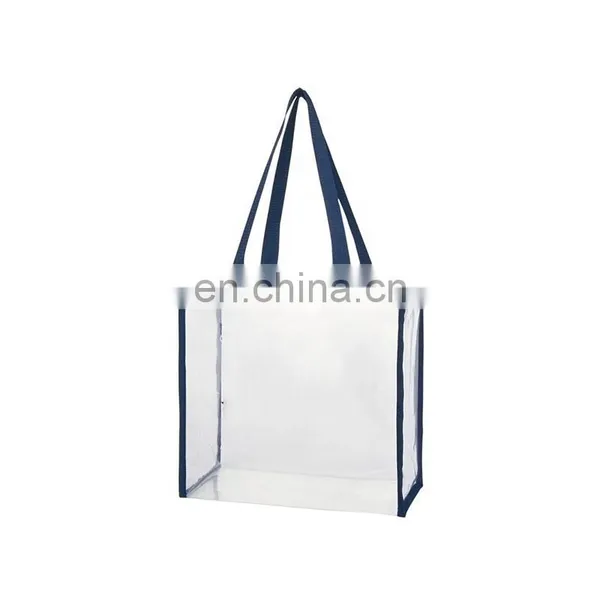 Best Selling Custom Promotional Waterproof Women Tote Transparent PVC Cosmetic Bag photo-3
