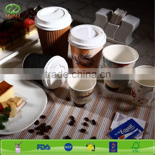Custom Ripple Paper Coffee Cups photo-2