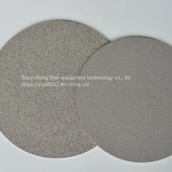 Stainless steel powder sintered filter disc for filtration &separaion   bubble diffusion corrosion resistance