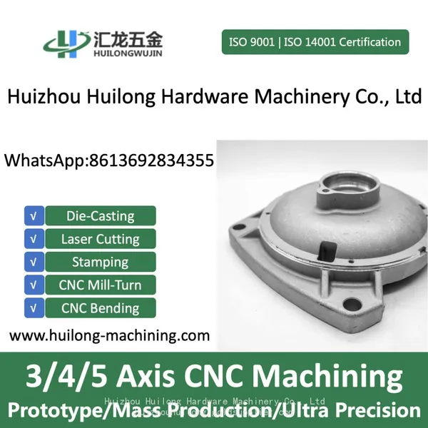 OEM Die Casting Parts Truck Mirror Bracket Support Diecasting