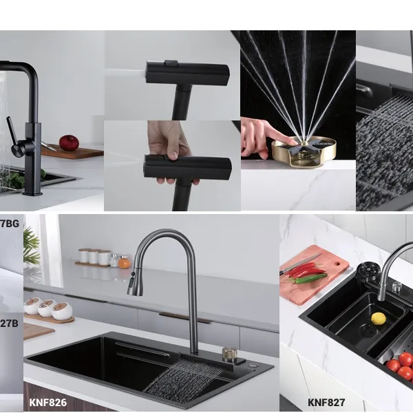 Multi-functionality Easily Adjust Hot and Cold Water Making the Kitchen More Tidy ‌ Kitchen Mixer Series photo-2