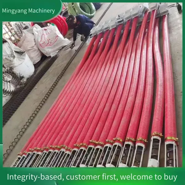 10-meter Dragon-style Grain Conveyor and Extractor, Screw Grain Lifting and Loading Machine, Bulk Grain Bagging and Material Extractor photo-5