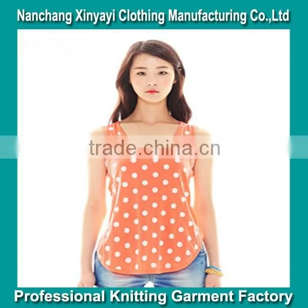 2015 Fashion Tank Top for Ladies/stringer Tank Top With Sport Style From China Supplier photo-2