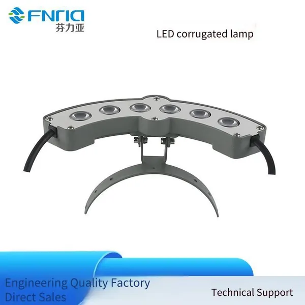 6w High-power Led Corrugated Light With Dmx512 Protocol, 6w Full-color Floodlight Corrugated Light photo-4