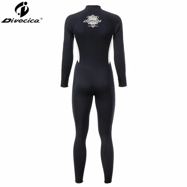 3/2mm FullSuit Wetsuit Women Neoprene Suit Kite Surfing Front Zip photo-2