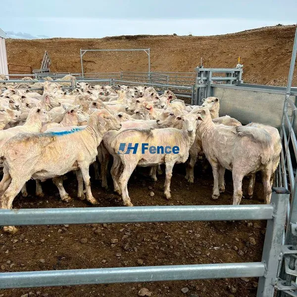 High Quality Australia Galvanized Welded Metal Steel Sheep and Goat Fence Corral Panels for Sale photo-2