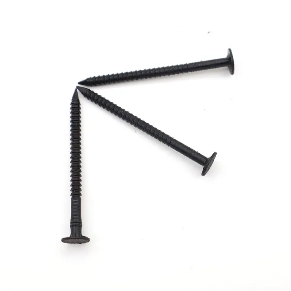 3inch Yellow Zinc Coated Threaded Nails for Structural Fastening