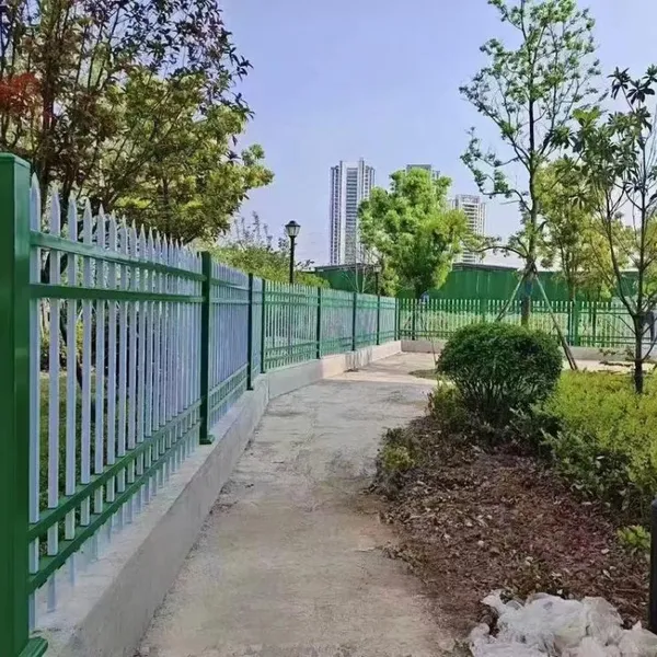 Heavy Duty Wrought Iron Fence Outdoor Villa Garden Ornamental Fence photo-4