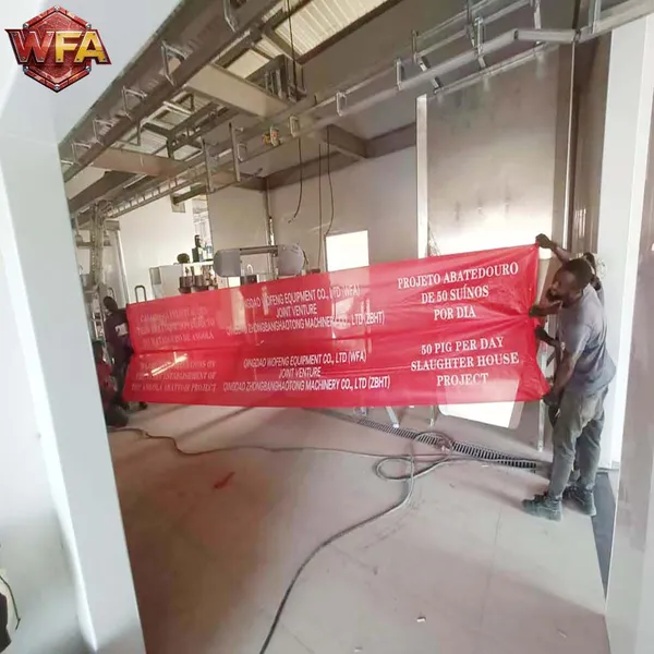CE Certified Stainless Steel Pig Slaughter LineHigh Capacity for Modern Abattoirs Slaughterhouses photo-5