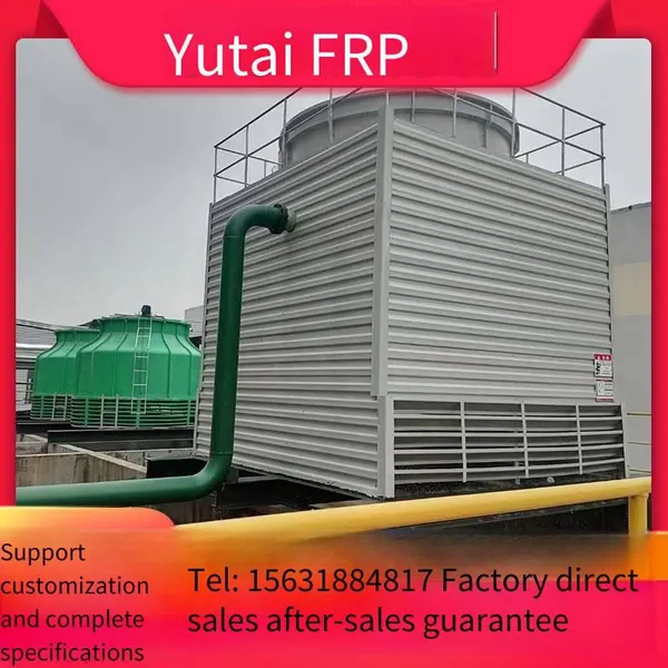 Yutai Square Counterflow Cooling Tower, Industrial Frp Cooling Equipment, Wholesale of In-stock Products photo-2