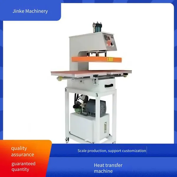 Jinke Machinery American Hand-pressed Shaking Heat Transfer Machine b With High Flexibility and Bright Colors