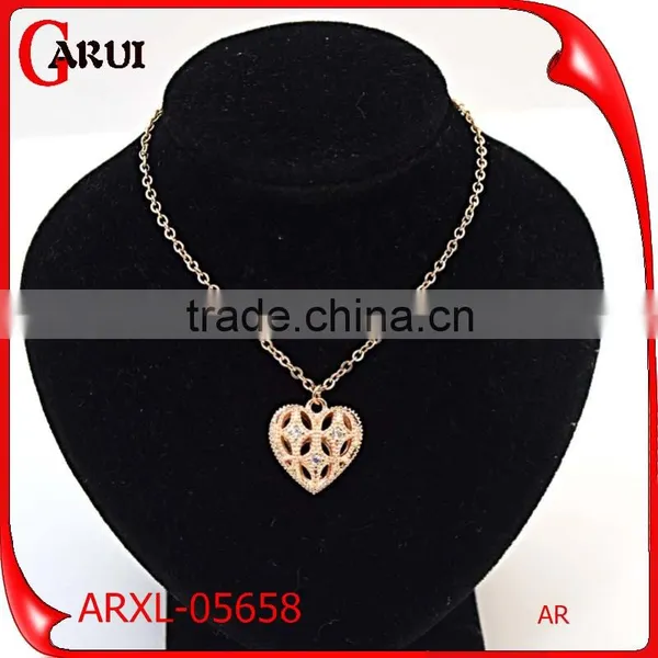 Bohemian Jewelry Wholesale Costume Jewelry Necklace Heart Necklace photo-2