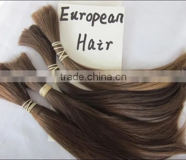 100% India Human Curly Hair Bulk Raw Hair photo-4