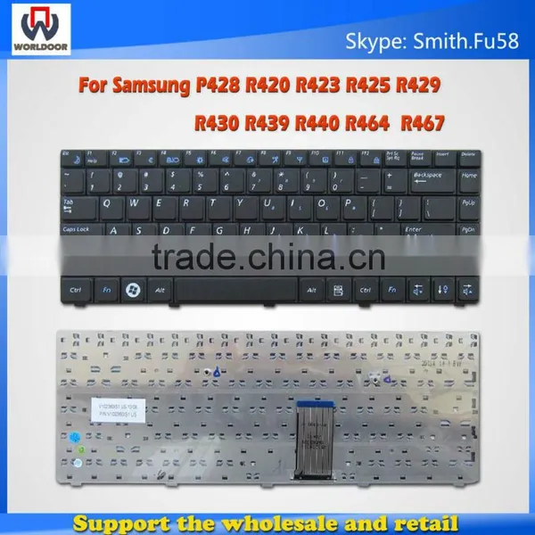 Laptop Keyboard for Samsung P428 R429 R439 R440 R420 R423 R464 R430 R467 R425