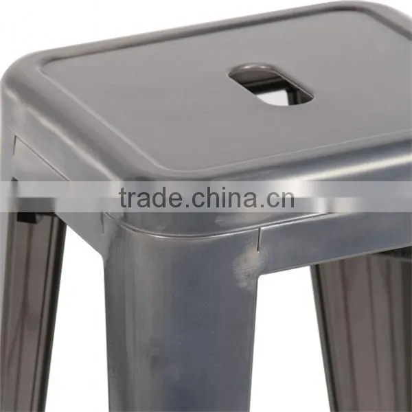 MCH-1505 Industrial Furniture 75cm Height Metallic Color Bar Stool Quality Choice photo-3