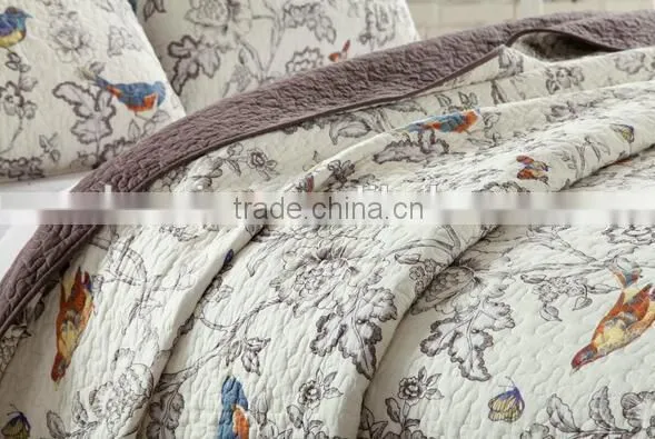 32X32S 66x62 100% COTTON WASHED QUILT photo-2