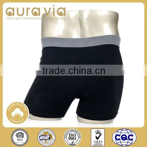 China Manufacturer Wholesale White Comfortable Men Underwear Cotton photo-3