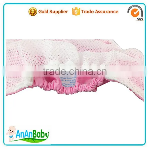 Machine Washable Nappy With Hip Snaps Mesh Fabric Diapers Cover photo-4
