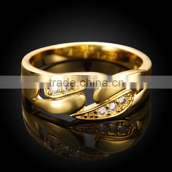 New Hong Kong Gold Plated Jewelry Wedding Ring Wholesale photo-5