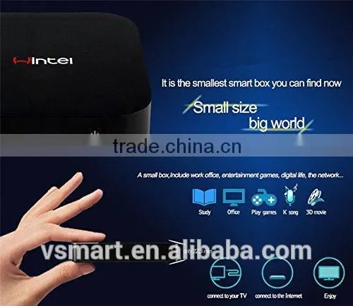 Vensmile W8 Wintel Smart PC TV Box Z3735F Quad Core Pocket Smart TV Stick With Dualboot OS Win 8 and Android 4.4 Kitkat photo-5
