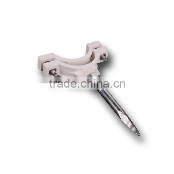 High Quality Waste Drainage UPVC Plastic Pipe Fittings Flat Pipe Clamp Fitting photo-2