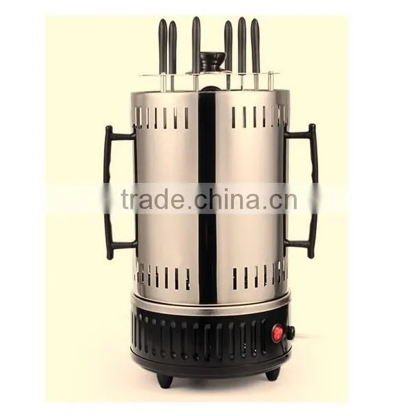 New Portable BBQ Grill Automatic Rotating Electric Barbecue Machine photo-2