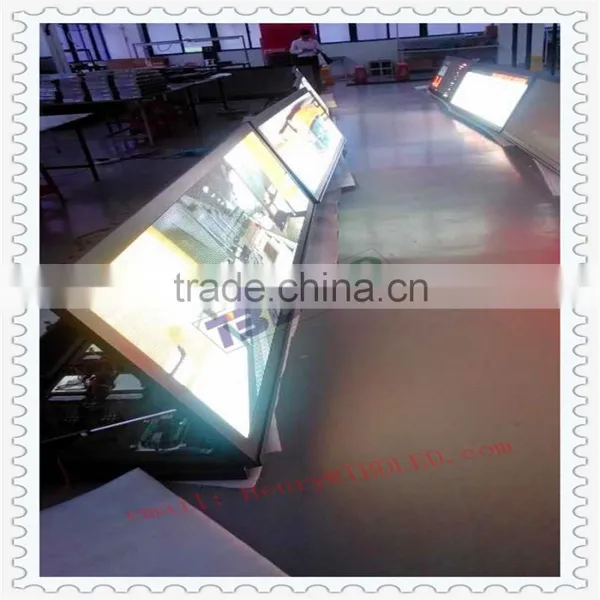 Outdoor RGB P5 Super Bright LED Taxi Roof Display Screen With Double-faced photo-6