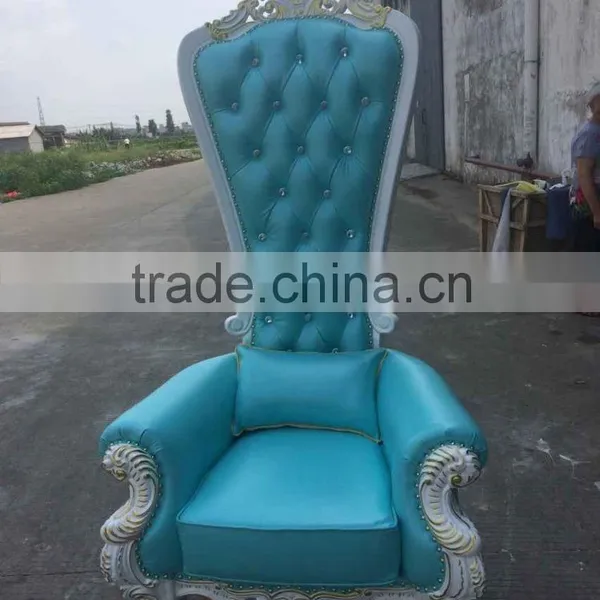 Classic Antique Reproduction Wood Throne Kings Chair Quality Choice photo-4