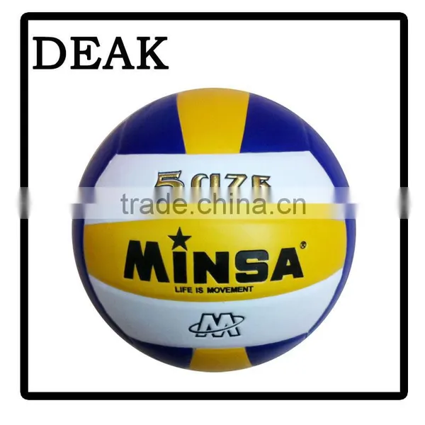 Custom Sand Beach Soft Play Official Size 5 TPU Machine Stitched Volleyball photo-2