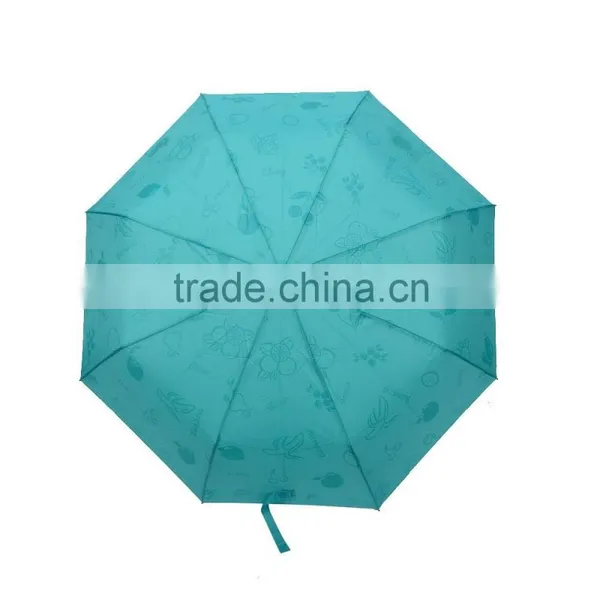 Wet Apprearance Magic Color Changing Umbrellas With Hot Sale photo-3
