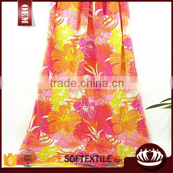 Wholesale High Quality Promotion Printed Microfiber Custom Beach Towel photo-4