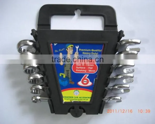 Mirror Finish Dobule Open End Screw Spanner photo-2