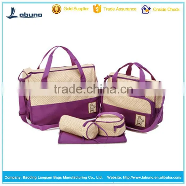 High Quality Multifunctional Wholesale Nappy Mummy Best Diaper Bags Mummy Bag photo-6