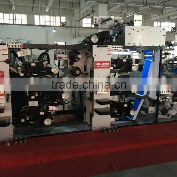 High Quality Roll to Roll Sticker Label Printer Four Colour Adhesive Label Printing Machine photo-2