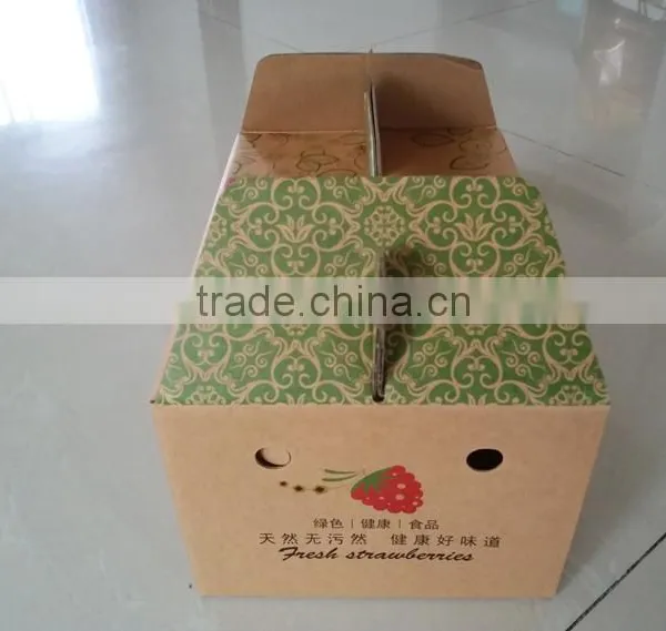 Cheap High Quality Custom Corrugated Fruit Packaging Boxes photo-2