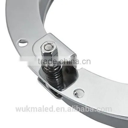 7inch Round Mounting Bracket Ring for 7" LED Projector Head Light Black for Harley Davidson photo-6