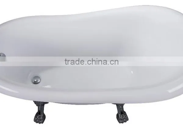 CUPC Certified Antique Clawfoot Bathtub, Antique Tin Bathtub Tub, Plastic Bathtub Adults photo-2