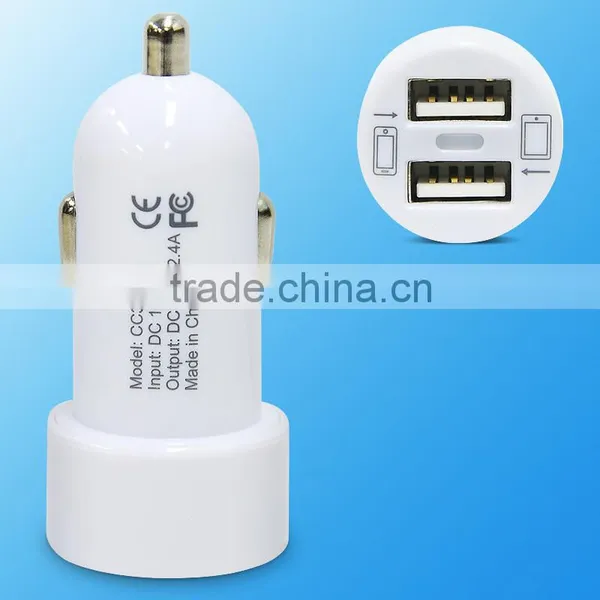 2016 Newest Model Wholesale Mobile Phone Car Charger 2 USB photo-2