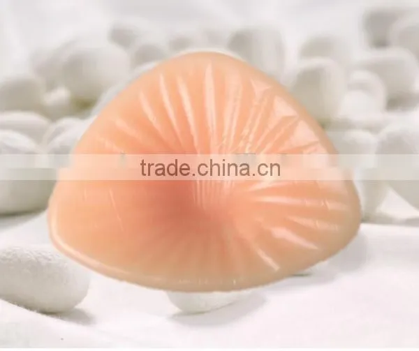 Hot Selling Triangle Shaped Adhesive Silicone Breast photo-2